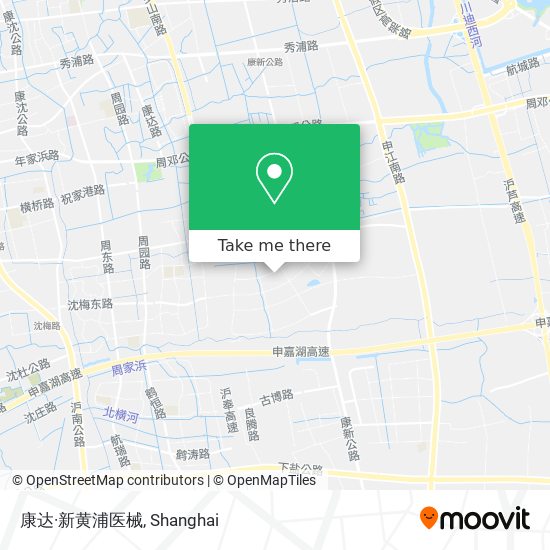 康达·新黄浦医械 map