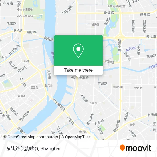 东陆路(地铁站) map