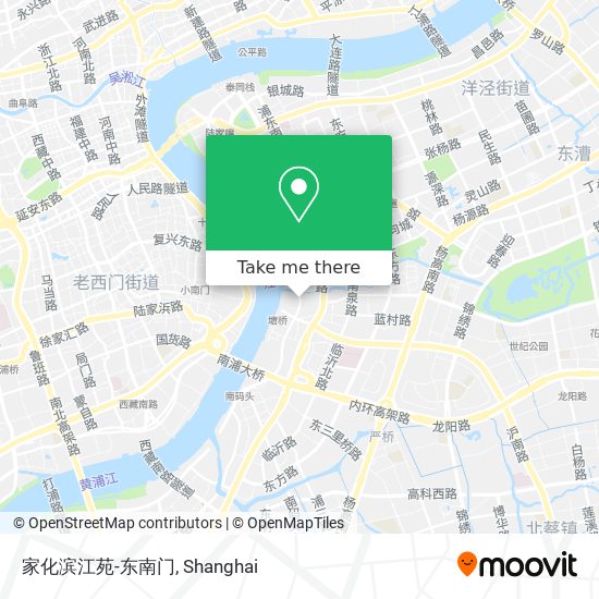 家化滨江苑-东南门 map