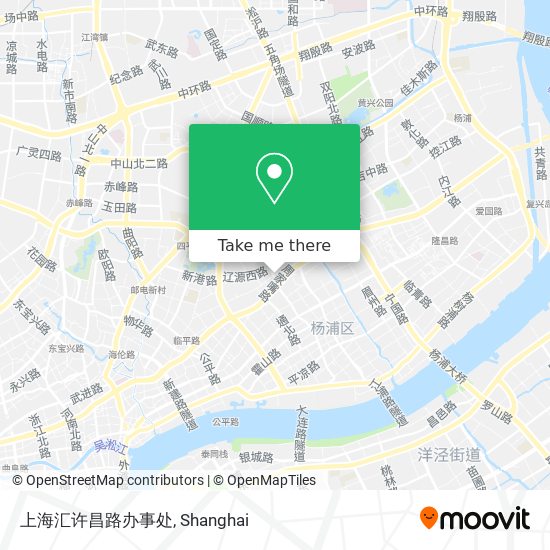 上海汇许昌路办事处 map