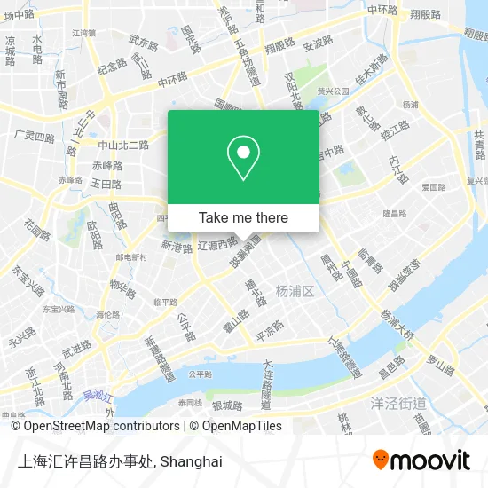 上海汇许昌路办事处 map