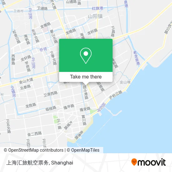 上海汇旅航空票务 map
