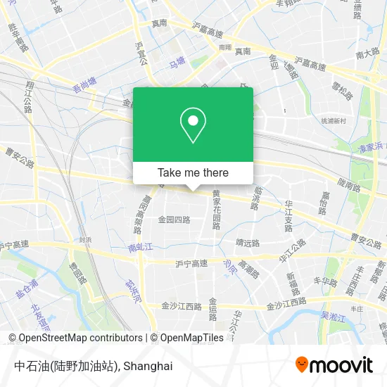 中石油(陆野加油站) map