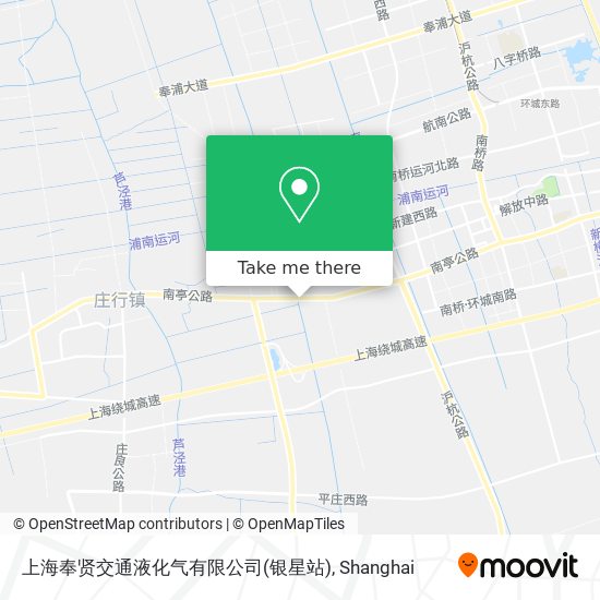 上海奉贤交通液化气有限公司(银星站) map