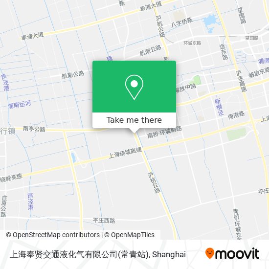上海奉贤交通液化气有限公司(常青站) map