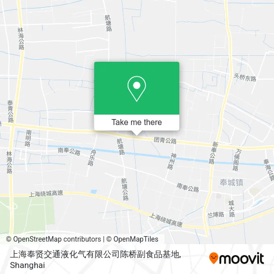 上海奉贤交通液化气有限公司陈桥副食品基地 map