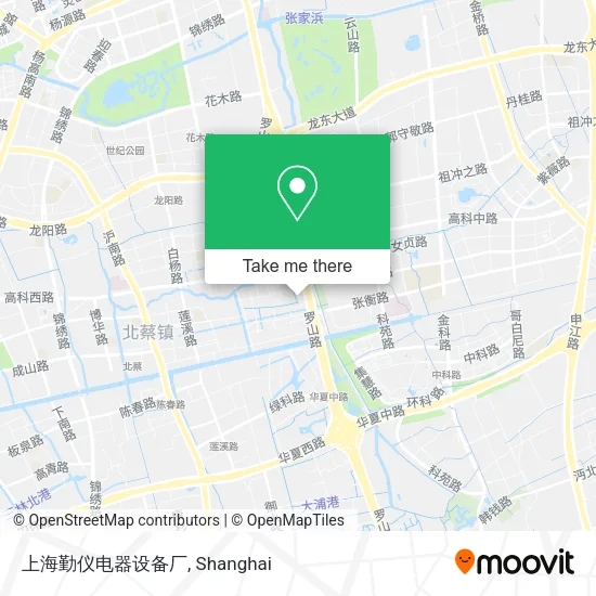 上海勤仪电器设备厂 map