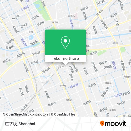庄莘线 map
