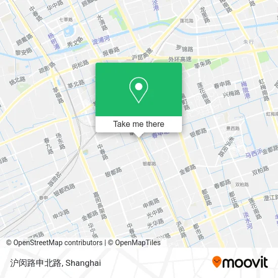 沪闵路申北路 map