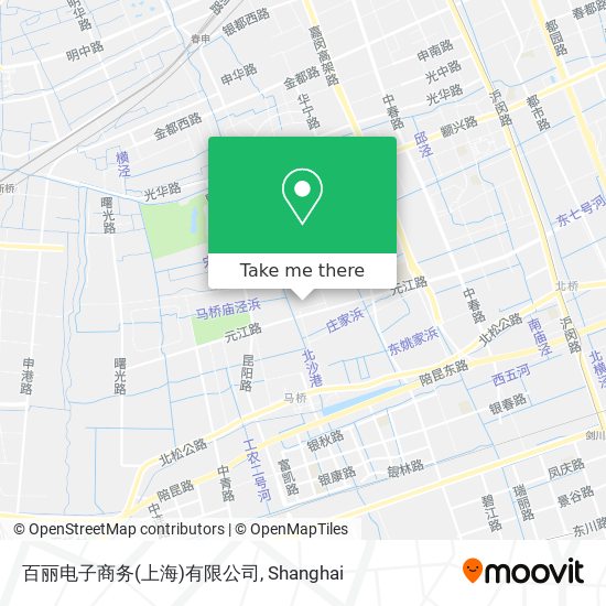 百丽电子商务(上海)有限公司 map