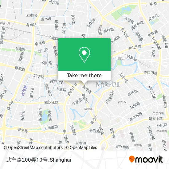 武宁路200弄10号 map