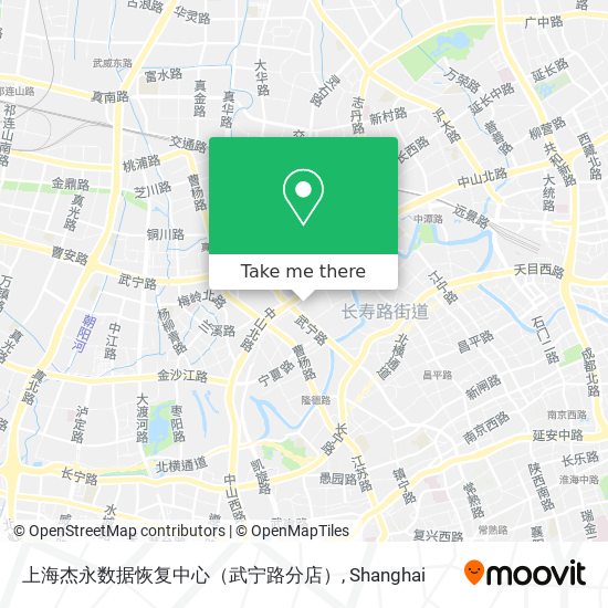 上海杰永数据恢复中心（武宁路分店） map