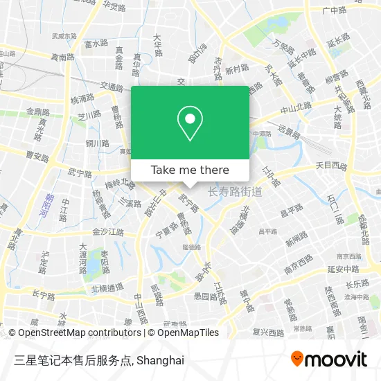 三星笔记本售后服务点 map
