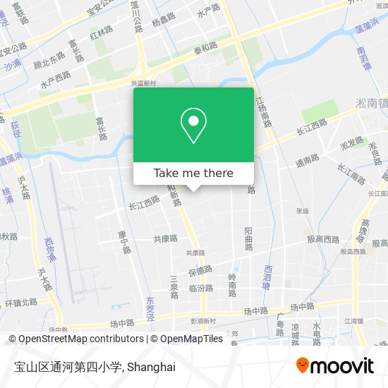 宝山区通河第四小学 map