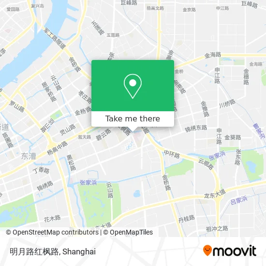 明月路红枫路 map