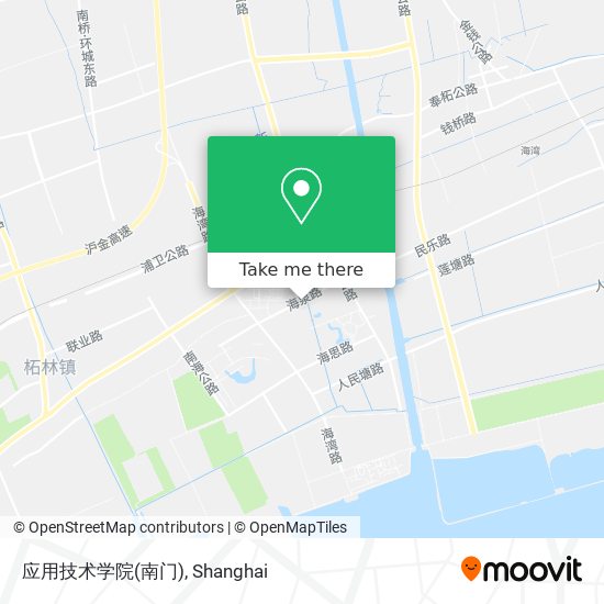 应用技术学院(南门) map