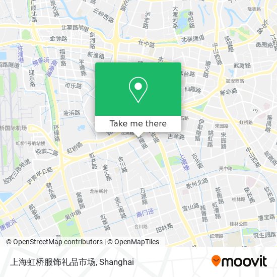 上海虹桥服饰礼品市场 map