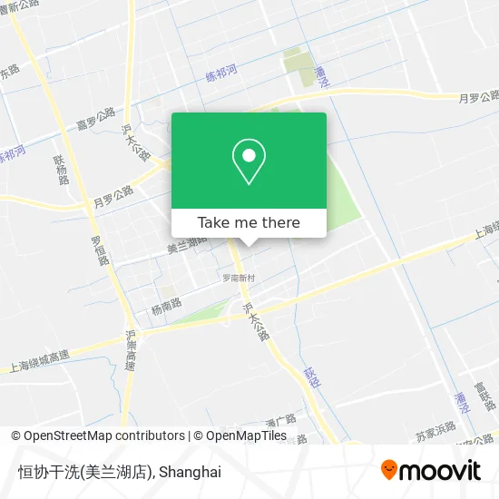 恒协干洗(美兰湖店) map