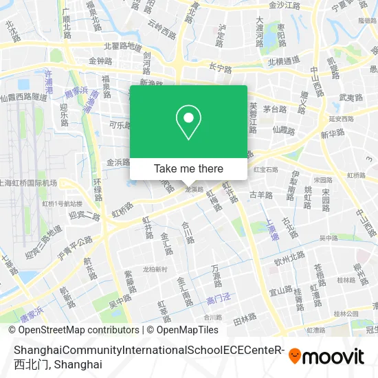 ShanghaiCommunityInternationalSchoolECECenteR-西北门 map