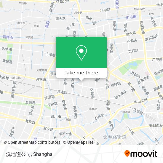 洗地毯公司 map