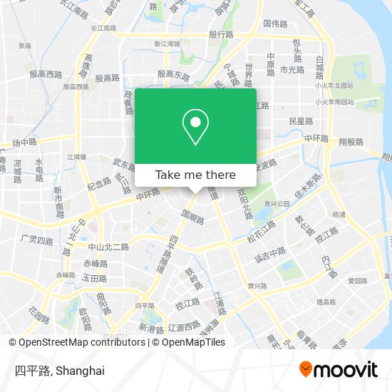 四平路 map