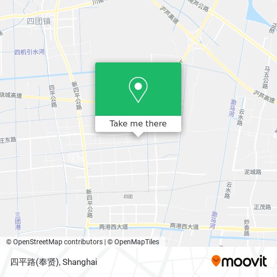 四平路(奉贤) map
