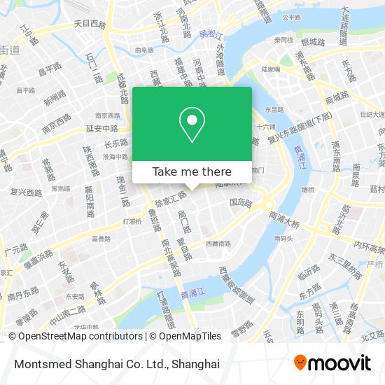 Montsmed Shanghai Co. Ltd. map