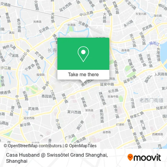 Casa Husband @ Swissôtel Grand Shanghai map