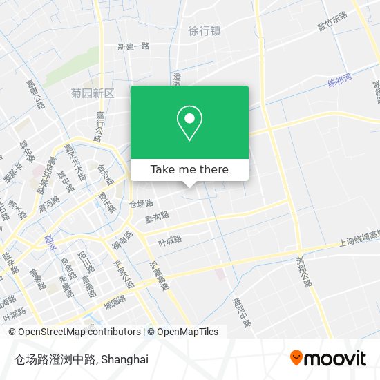 仓场路澄浏中路 map