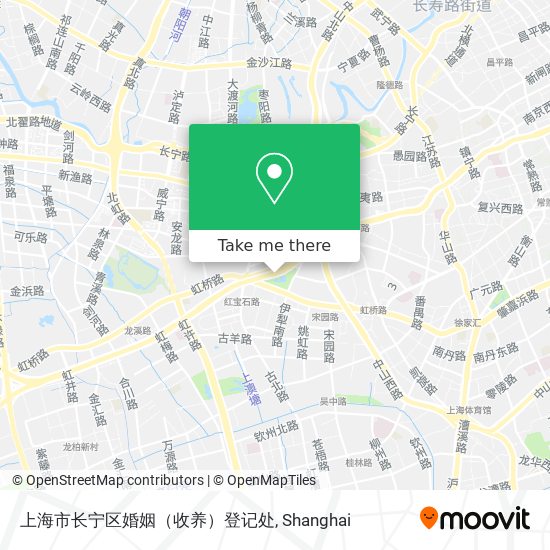 上海市长宁区婚姻（收养）登记处 map