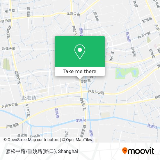 嘉松中路/垂姚路(路口) map