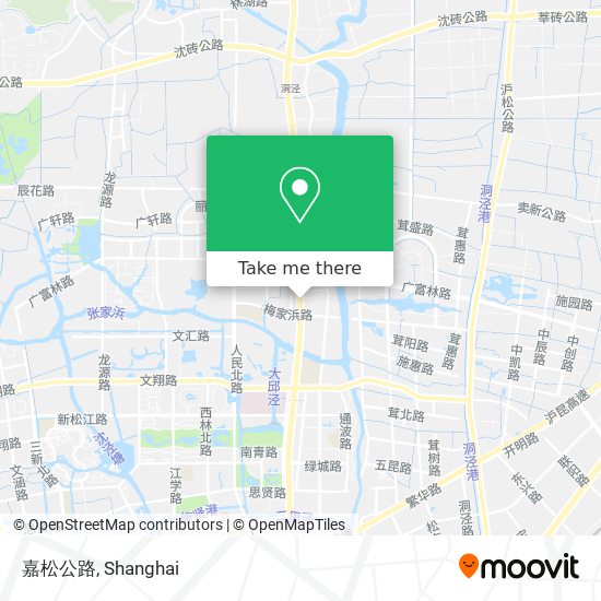 嘉松公路 map