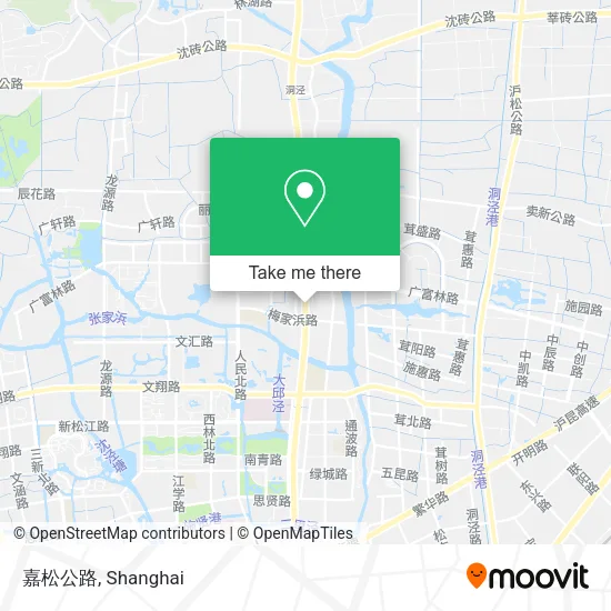 嘉松公路 map