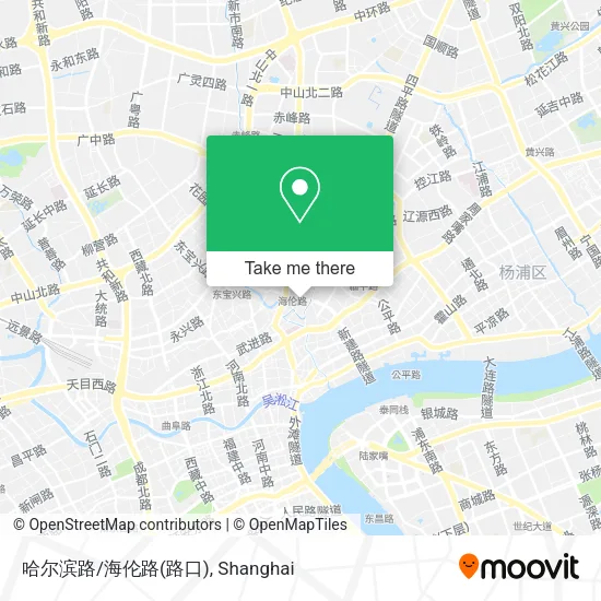哈尔滨路/海伦路(路口) map