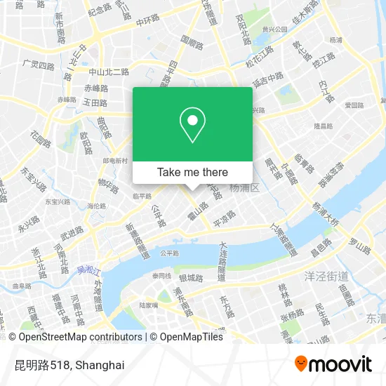 昆明路518 map