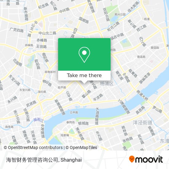 海智财务管理咨询公司 map