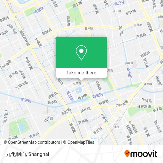 丸龟制面 map