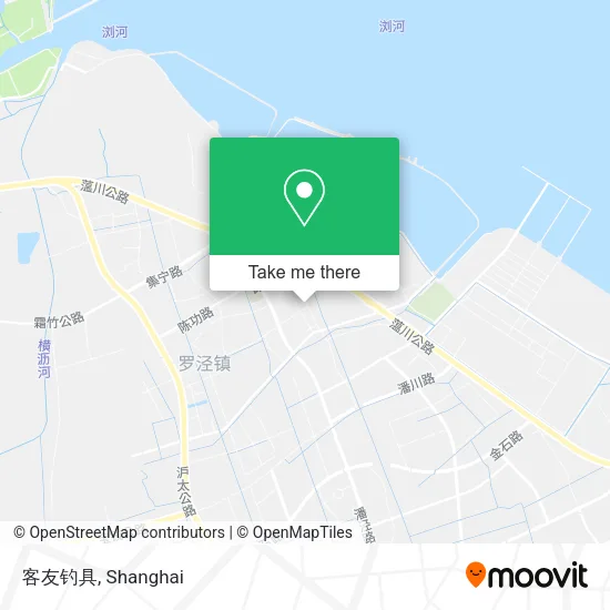 客友钓具 map