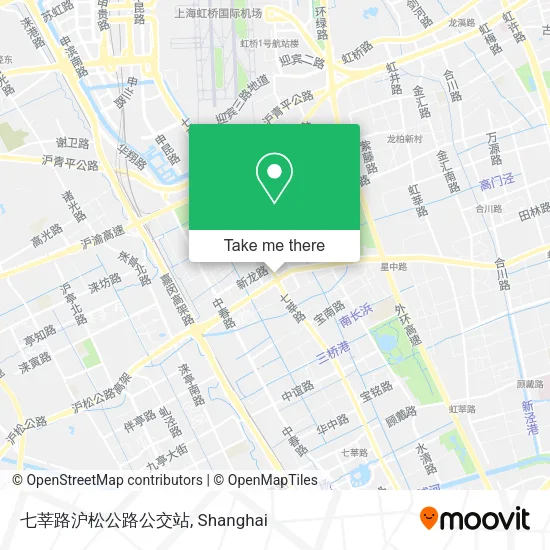 七莘路沪松公路公交站 map