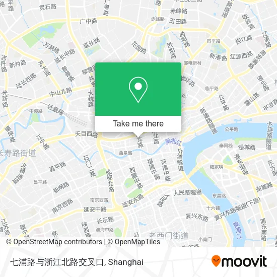 七浦路与浙江北路交叉口 map