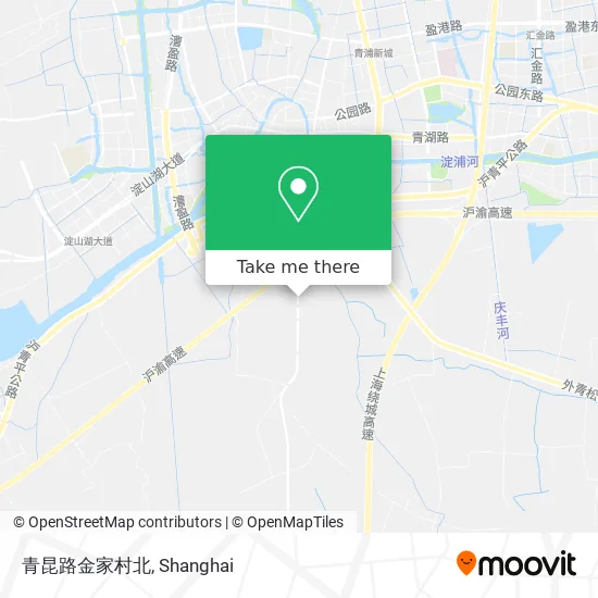青昆路金家村北 map