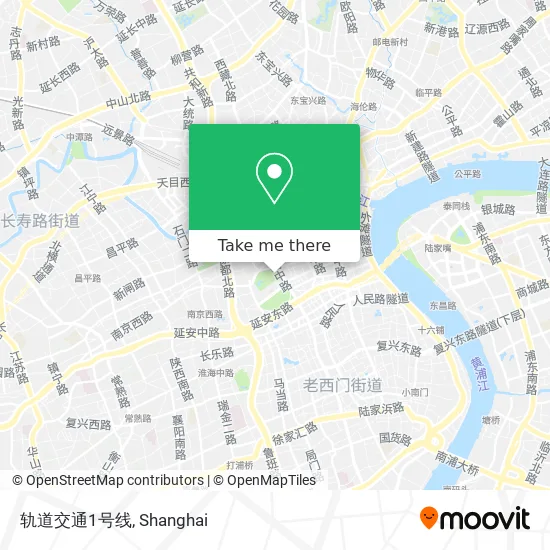 轨道交通1号线 map