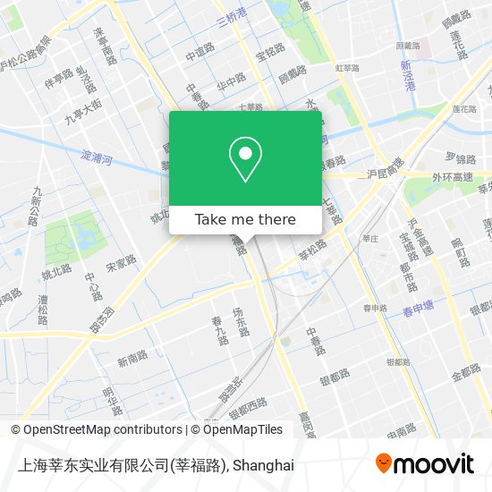上海莘东实业有限公司(莘福路) map
