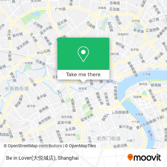 Be in Lover(大悦城店) map