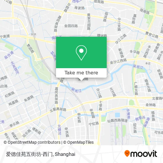 爱德佳苑五街坊-西门 map