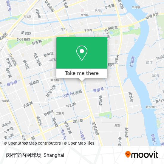 闵行室内网球场 map