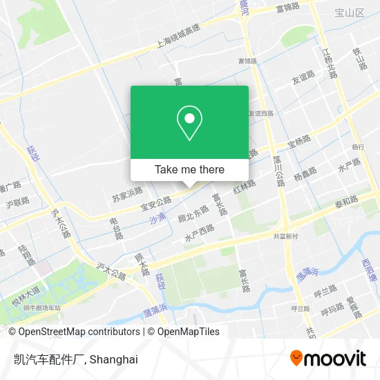 凯汽车配件厂 map