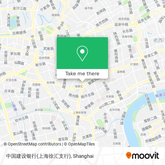 中国建设银行(上海徐汇支行) map