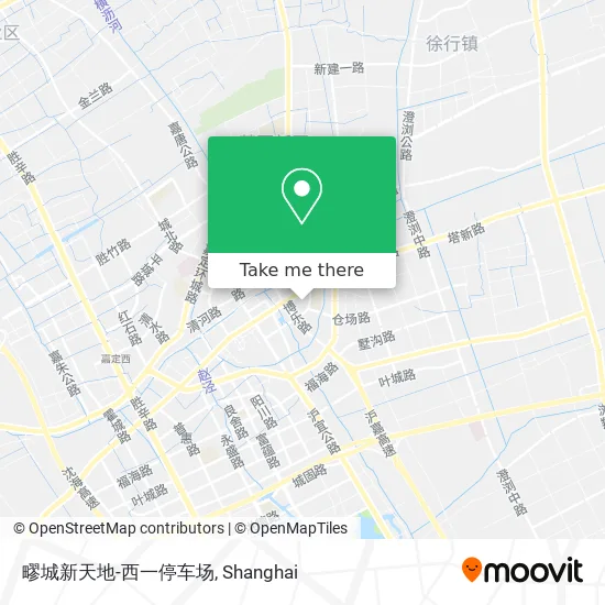 疁城新天地-西一停车场 map