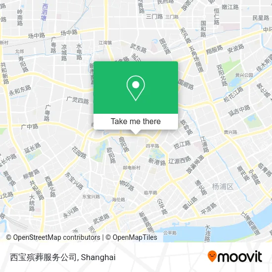 西宝殡葬服务公司 map